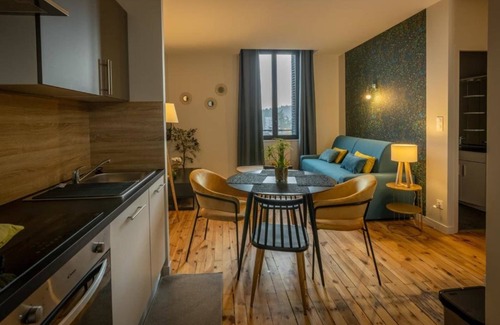 Chatel-Guyon Apartamento | Apartment 4 persons air-conditioned 1 bedroom + sofa bed Puy de Cômes 203