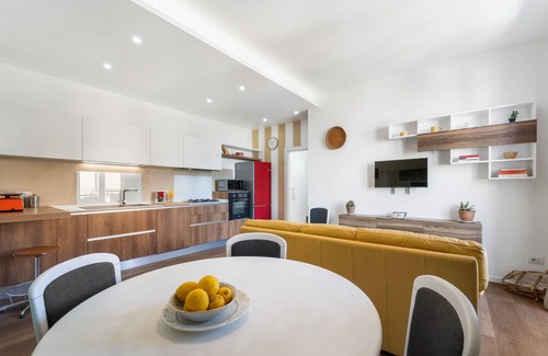 Guspini Apartamento | Apartamento '4 Seasons' con balcón, Wi-Fi y aire acondicionado
