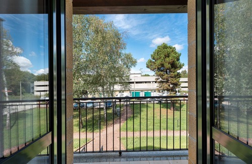 Lonate Pozzolo Apartamento | Apartamento '5' con jardín compartido, balcón y Wi-Fi