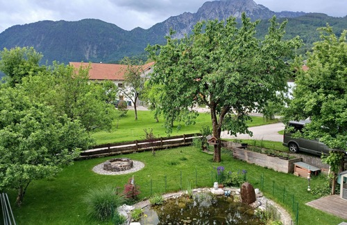 Aufham Apartamento | Apartment 55 sqm for 2 persons with balcony and mountain view