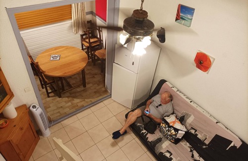 Port Leucate Apartamento | Apartamento 6 camas, 1 dormitorio, entresuelo, se admiten mascotas, residencia tranquila