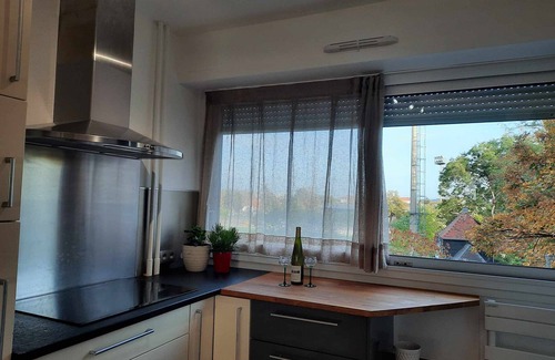 Quartier Saint-Leon Apartamento | Apartment 600 m from the city center - ideal for families, parking included