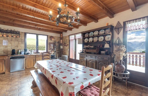 Hauteluce Apartamento | Apartamento '7 Personas' con Vista a la Montaña