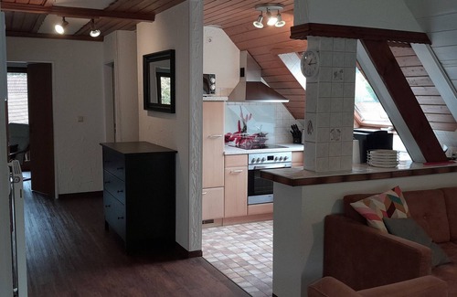 Simonswald Apartamento | Apartamento '70 m², 2 dormitorios' con vistas a la montaña, balcón y Wi-Fi