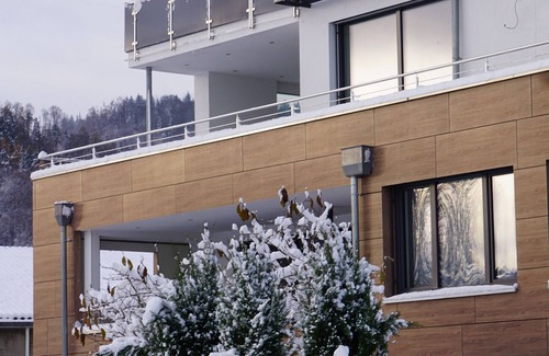 Bodman-Ludwigshafen Apartamento | Apartamento 'Aachhorn' con vistas al lago, terraza compartida y Wi-Fi
