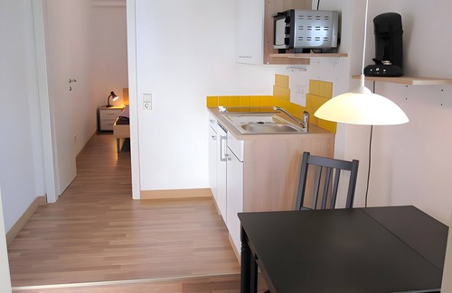 Buhl Apartamento | Apartamento 'A' con terraza compartida y Wi-Fi