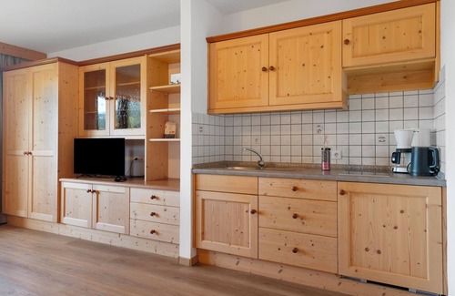 Aldino Apartamento | Apartamento 'Aldeinerhof 3' con vistas a la montaña, terraza compartida y Wi-Fi