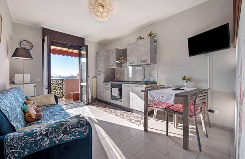 Seriate Apartamento | Apartamento 'Alle Porte Di Bergamo' con balcón y Wi-Fi