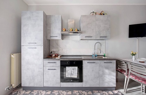 Seriate Apartamento | Apartamento 'Alle Porte Di Bergamo' con balcón y Wi-Fi
