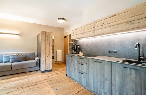 Racines Apartamento | Apartamento 'Alpenspitz Jaufen' con vistas a la montaña, jardín compartido y Wi-Fi