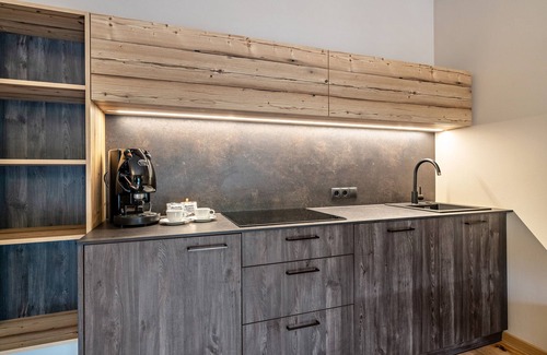 Racines Apartamento | Apartamento 'Alpenspitz Appartement Saxner 2' con vistas a la montaña, jardín compartido y Wi-Fi