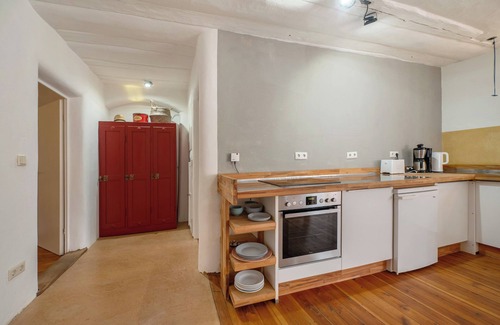 Dernbach Apartamento | Apartamento 'Alte Mühle In Dernbach' con terraza privada, jardín compartido y Wi-Fi