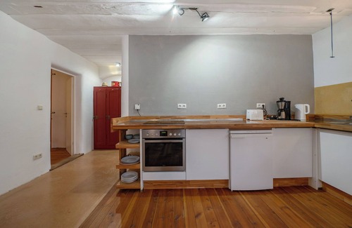 Dernbach Apartamento | Apartamento 'Alte Mühle In Dernbach' con terraza privada, jardín compartido y Wi-Fi