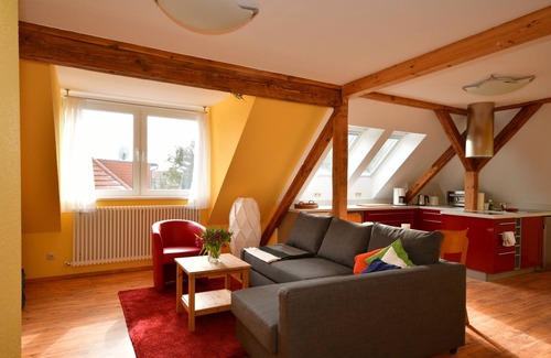 Babelsberg Sud Apartamento | Apartamento 'Alter Fritz' con Wi-Fi y aire acondicionado