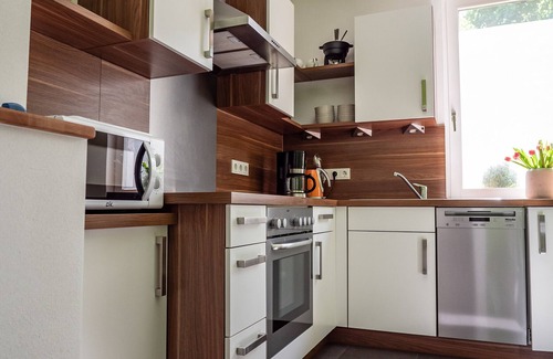 Schotten Apartamento | Apartamento 'altes forsthaus schotten' con jardín compartido, balcón y Wi-Fi