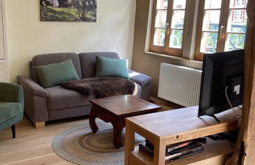 Monschau Apartamento | Apartment Am Fluss im Haus An der Rur
