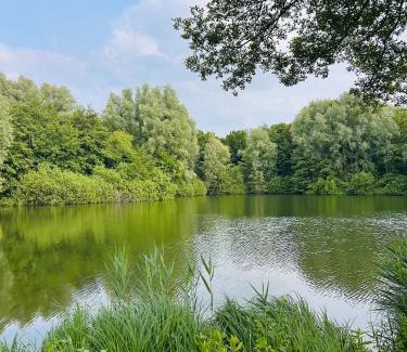 Bergkamen Apartamento | Apartment am See mit Dachterrasse