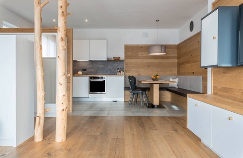 Lajen Apartamento | Apartamento "Anger Living Raschötz" con vistas a la montaña, jardín compartido y Wi-Fi