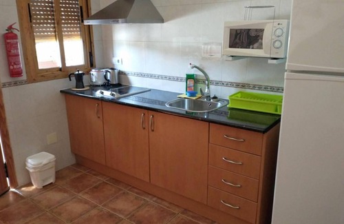 Velez Rubio Apartamento | Apartamento 'Apartamento Mahimon' con vistas a la montaña, Wi-Fi y aire acondicionado.