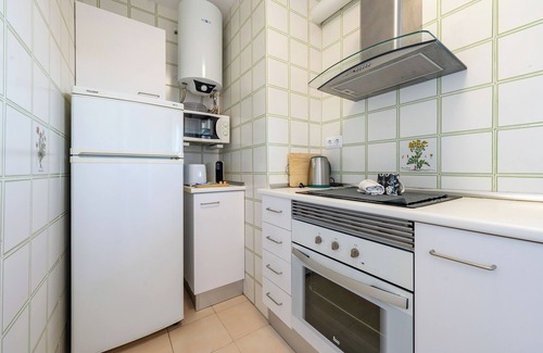 Centro de Salou Apartamento | Apartamento 'Apartamento Ct' con piscina compartida, Wi-Fi y aire acondicionado