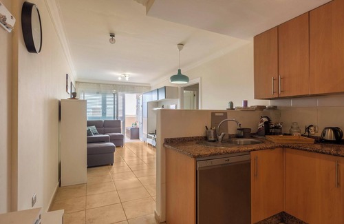 Poris de Abona Apartamento | Apartamento "El Porís" con vistas al mar, piscina compartida, jardín y Wi-Fi