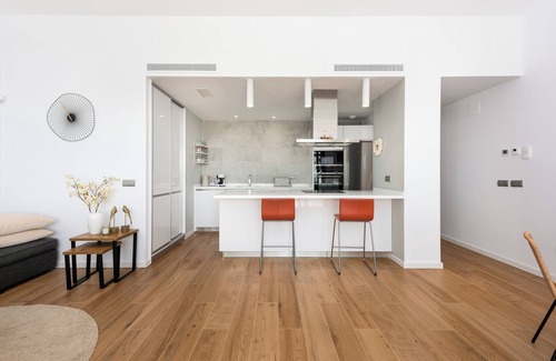San Roque Apartamento | Apartamento 'Apartamento Links Il' con vistas al mar, Wi-Fi y aire acondicionado