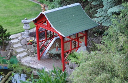 Lelkendorf Apartamento | Apartamento - Apartamento en el templo chino de Koi
