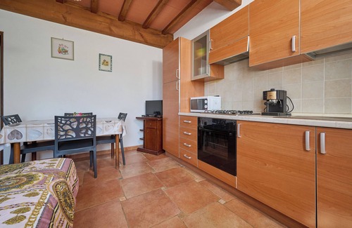 Gavorrano Apartamento | Apartamento 'Appartamento Sofia' con piscina compartida, Wi-Fi y aire acondicionado