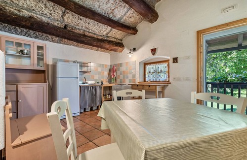Ala Apartamento | Apartamento 'Appartamento Del Contadino' con vistas a las montañas y jardín compartido