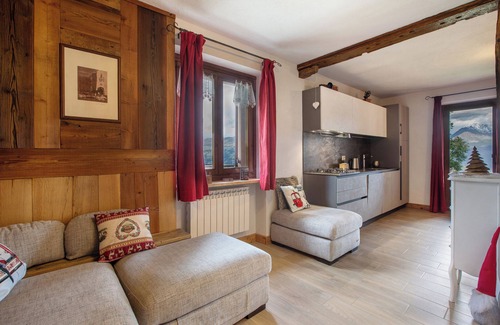 Gressan Apartamento | Apartamento 'Appartamento Pila Vacanze' con vistas a la montaña, jardín compartido y Wi-Fi