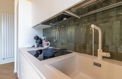 Cascina dei Pomi Apartamento | Apartamento 'Appartamento Martini' con balcón, Wi-Fi y aire acondicionado