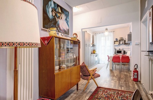 Volano Apartamento | Apartamento 'Appartamento Monika Con Parcheggio' con vistas a la montaña, balcón y Wi-Fi