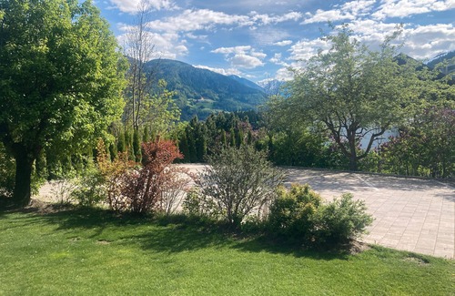 Albions Apartamento | Apartamento 'Appartaments Hatzlhof Nr 1' con vistas a la montaña, terraza compartida y Wi-Fi