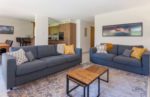 Lauterbrunnen Apartamento | Apartamento Arven - 3 habitaciones - 2 baños - vista a la montaña sin interrupciones