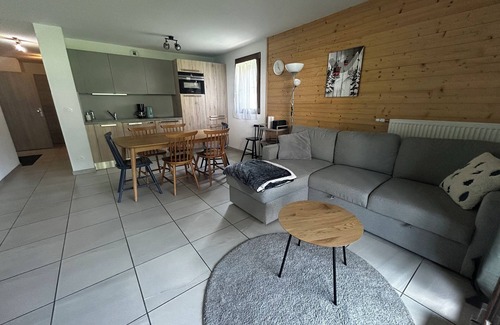 La Giettaz Apartamento | Apartment at the foot of the slopes