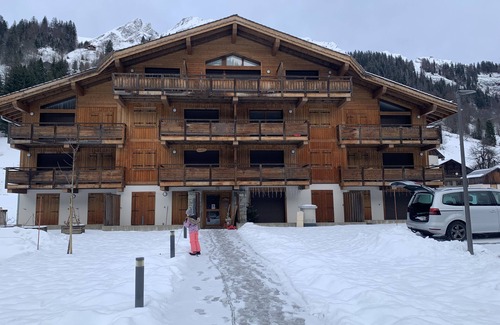 La Giettaz Apartamento | Apartment at the foot of the slopes