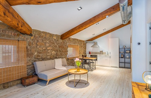 Balaguer Apartamento | Apartamento 'Àtic 1' con terraza privada, Wi-Fi y aire acondicionado