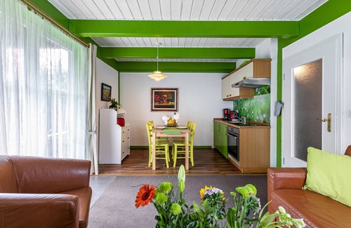 Ostersiel Apartamento | Apartamento 'Atlanta 101' con terraza privada, jardín privado y Wi-Fi