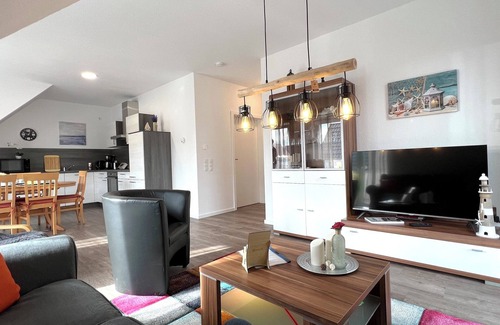 Papenburg Apartamento | Apartment "Atlantis" Papenburg 2SZ EBK Free Wifi Large roof terrace New building