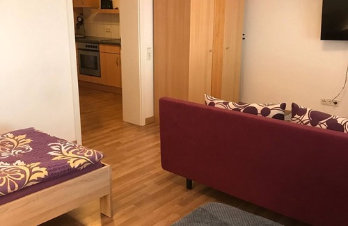 Buhl Apartamento | Apartamento 'B' con terraza compartida y Wi-Fi