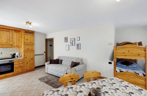 San Carlo Apartamento | Apartamento 'Baita Bruno 6' con vistas a la montaña, terraza y Wi-Fi