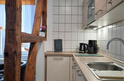 Pfaffendorf Apartamento | Apartment "Barbarine", living/bedroom - Ferienhof Müller