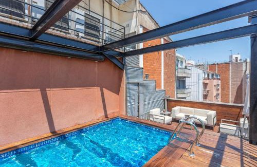 el Fort Pienc Apartamento | Apartment Barcelona Rentals - Pool Terrace in City Center