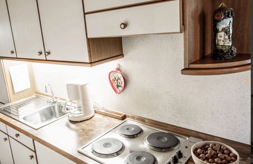 Siusi Apartamento | Apartamento "Bergfrieden 2 B" con vistas a la montaña, piscina, Wi-Fi, terraza y jardín