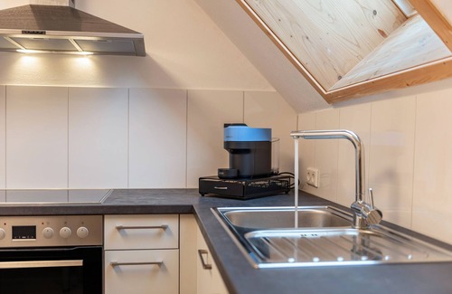 Stockach Apartamento | Apartamento 'Appartement Bergblick' con vistas a la montaña, terraza compartida y Wi-Fi
