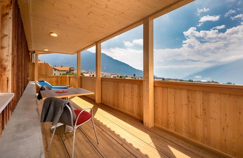 Burgusio Apartamento | Apartamento 'Bergfreiheit 2' con vistas a la montaña, terraza compartida y Wi-Fi
