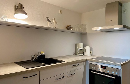 Westerhever Apartamento | Apartamento 'Bernstein' con terraza y jardín compartidos