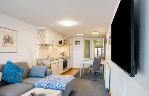 Nordstrand Apartamento | Apartamento 'Bi Michel' con terraza privada y Wi-Fi