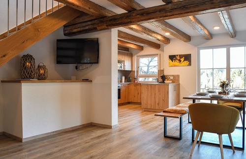 Lauterbach Apartamento | Apartamento 'Bienenstock' con terraza compartida, jardín compartido y Wi-Fi