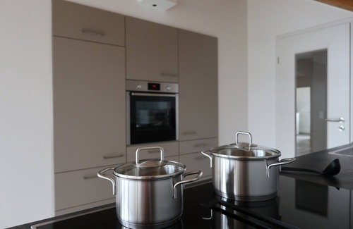 Frommern Apartamento | Apartamento 'Bilderhaus' con vistas a la montaña, jardín compartido y Wi-Fi
